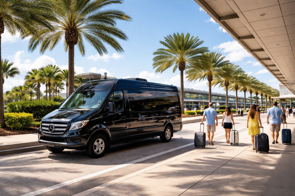 airport shuttle bus service